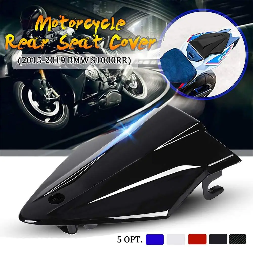 

Rear Seat Cover For BMW S1000RR 2018 2017 2016 2015 Motorcycle Parts Pillion Passenger Hard Cowl Hump Tail Spoiler Accessories