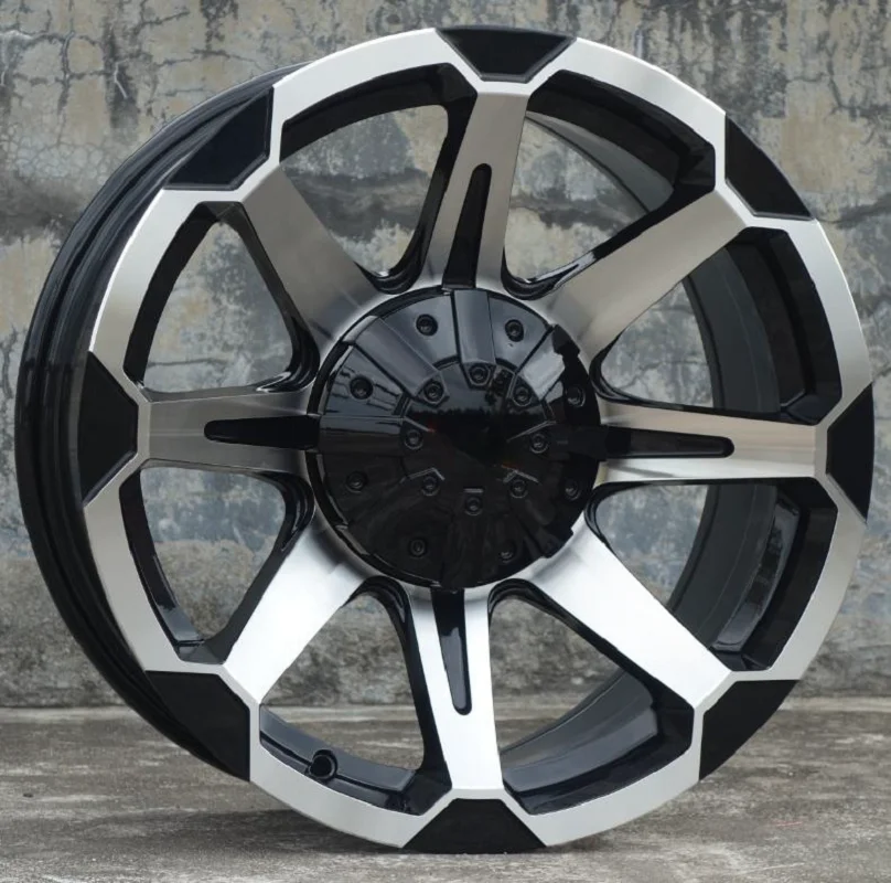 

17 дюймов 17x8,0 6x139,7 ET 0 внедорожные колесные диски из сплава