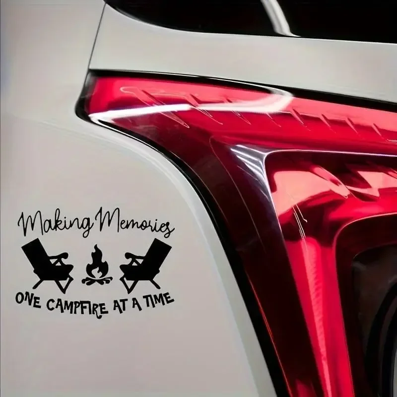 

1PC Every Bonfire is The Beginning of a Good Memory Car Decals - Single-Use Stickers