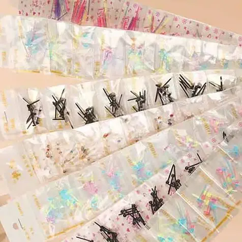 10 Bag Clear Plastic Earrings For Sensitive Ears Plastic Post Earrings Rhinestones Earring Retainers For Sports Work Daily