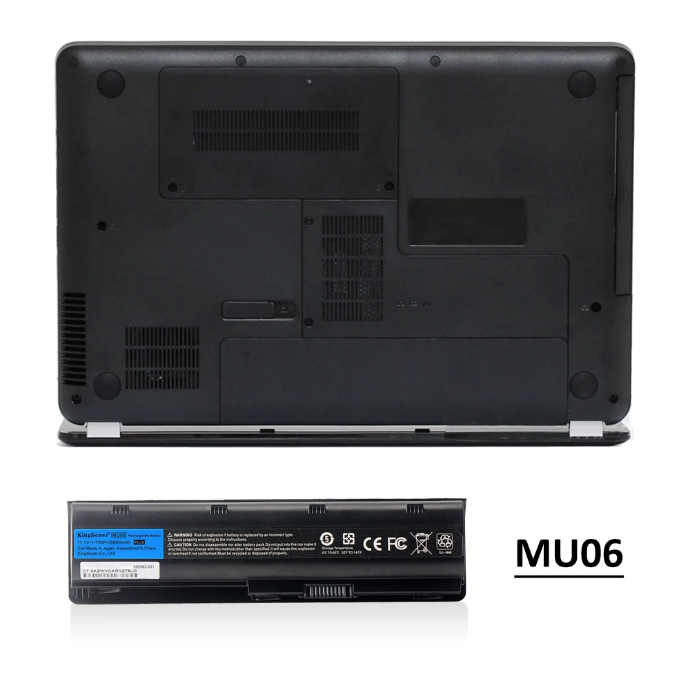 KingSener MU06 Laptop Battery for HP Pavilion G4 G6 G7 G42 CQ32 CQ42 CQ62 CQ72 DM4 HSTNN-CBOX HSTNN-Q60C HSTNN-CB0W MU09 DM4