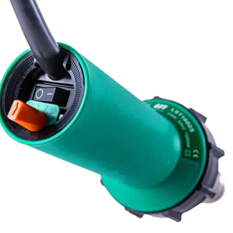 

Портативный пистолет для сварки геомембран из ПВХ, ПНД, ППЭ, ПЭНД, ЭПММ горячим воздухом