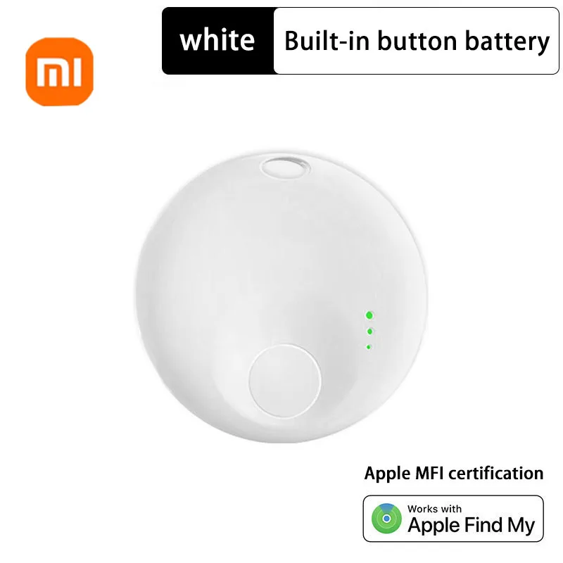 XIAOMI AirTag Mini cerdas pelacak GPS, perangkat Anti hilang Bluetooth portabel untuk anak, tas ransel hewan peliharaan