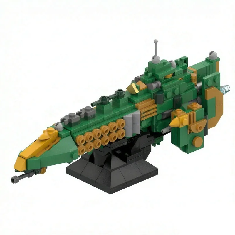 New Building Block Space Super Spaceship Assembly Model, 331 Pieces, Birthday Fun Toy Holiday Christmas New Year Gift Decoration