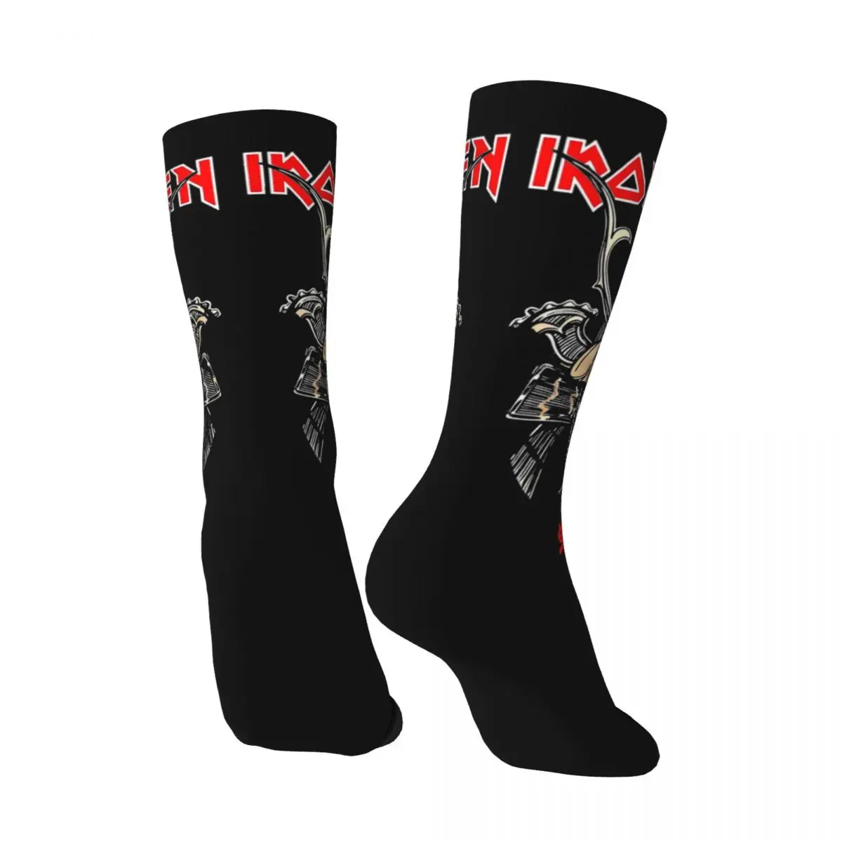 Iron Maidens Socks Harajuku Stockings Autumn Anti-Slip Unisex Men Socks Soft Breathable Design Cycling Socks