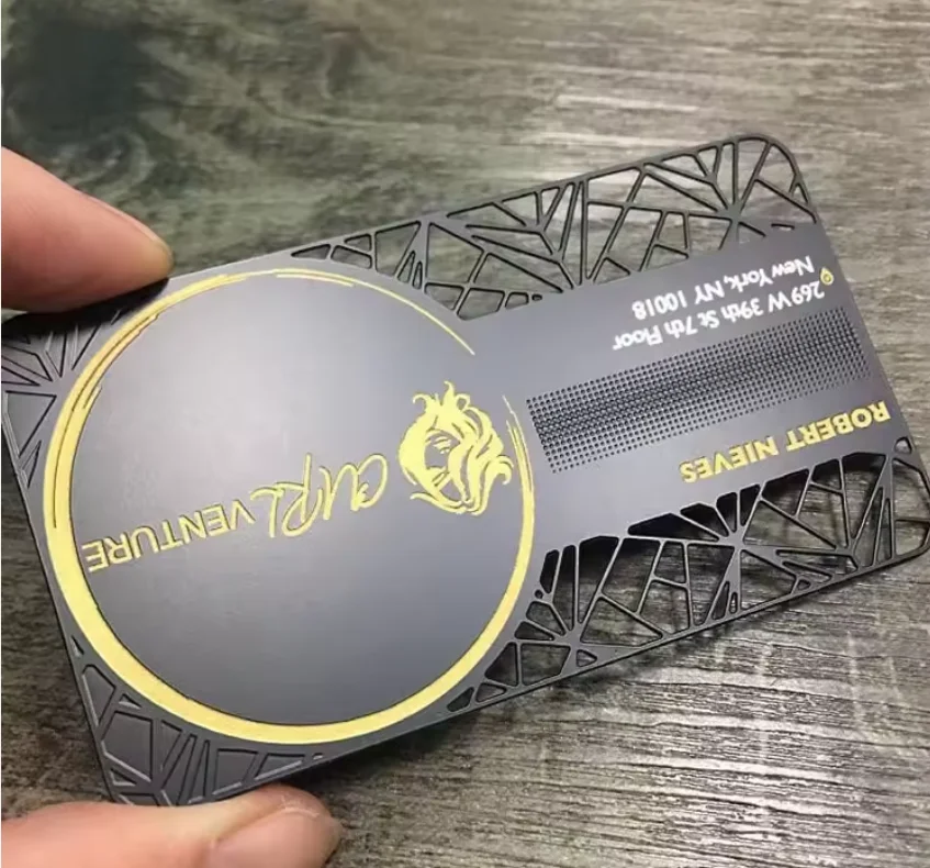 

Customized 0.5mm mirror stainless steel VIP membership card laser engraving business metal business card