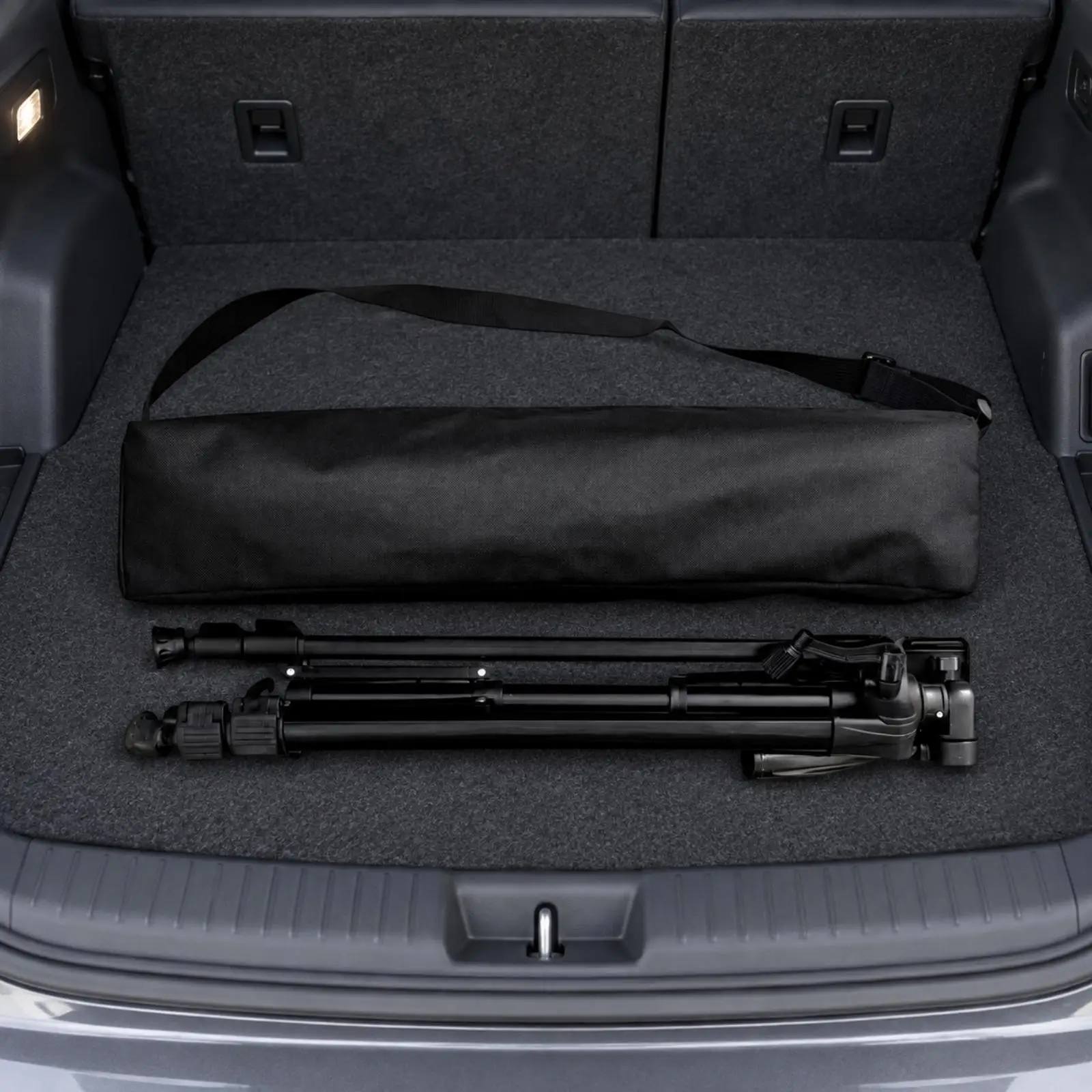 Portable Tripod Stand Carry Bag for Equipment Storage Oxford Cloth Case with Comfortable Strap for Event Travel