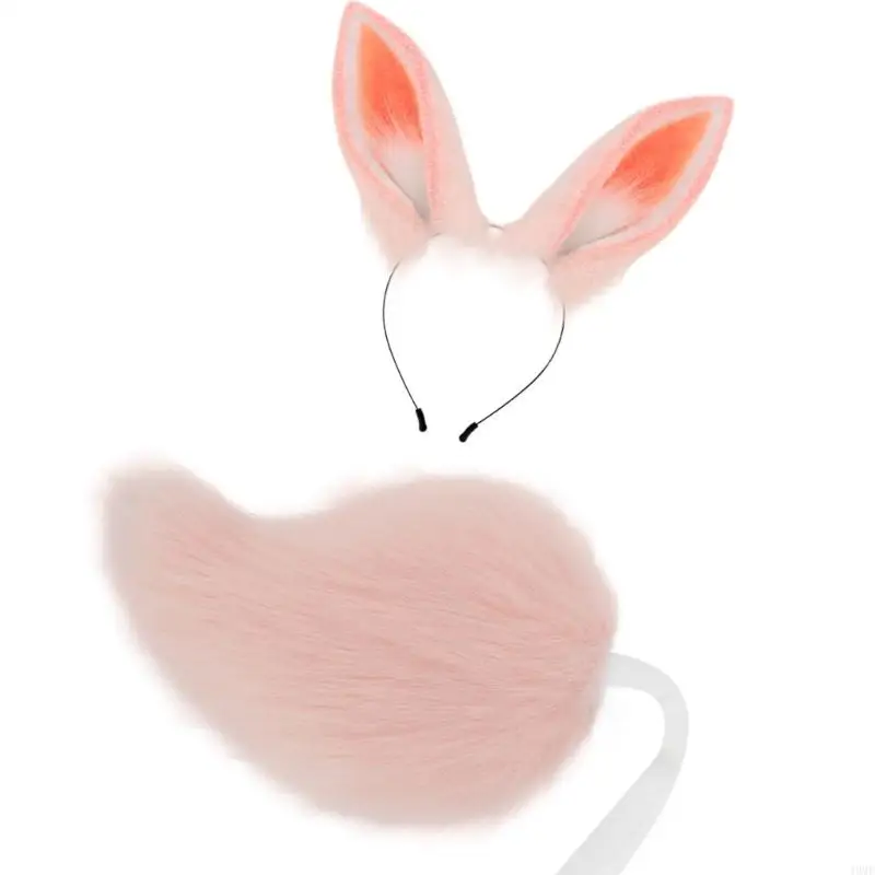 49MF Halloween Rabbits Costume Accessories for Kid Girl Christmas Halloween