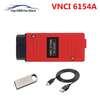 VNCI 6154A Scanner 25.0.1/19.0 Support CAN FD DoIP With Original Driver Support All Va9 Group Cars Till 2023 Better 5054A