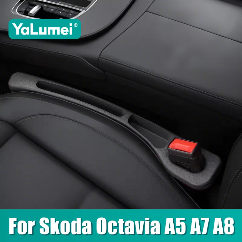 Car Seat Leak Proof Strip Organizer For Skoda Octavia 2 3 5 A7 A5 Pro A8 MK4 2004 - 2018 2019 2020 2021 2022 2023 2024 2025 2026