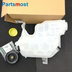 Contenitore di troppopieno del liquido di raffreddamento del radiatore per Land Rover Discovery 3 4 Range Rover Sport Serbatoio di espansione con sensore Gas Diesel LR 020367