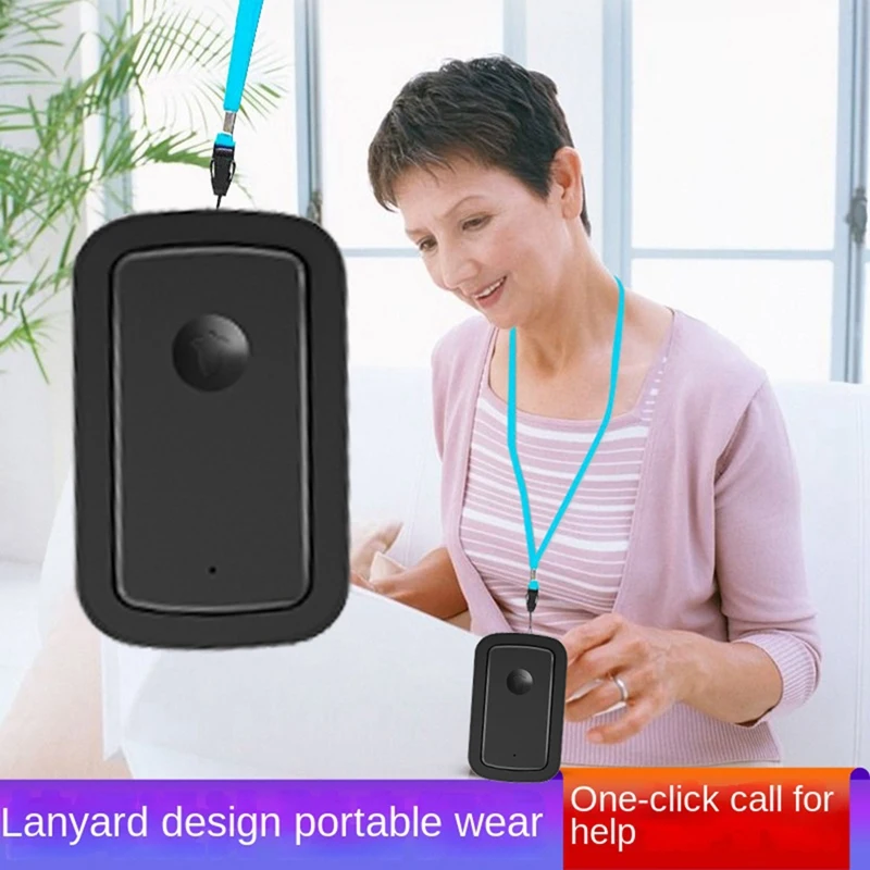 Pager Wireless Call Button Pager Wireless Door Bells 5 Gear 300M For /Elderly/Patient/Disabled/Pregnant Woman