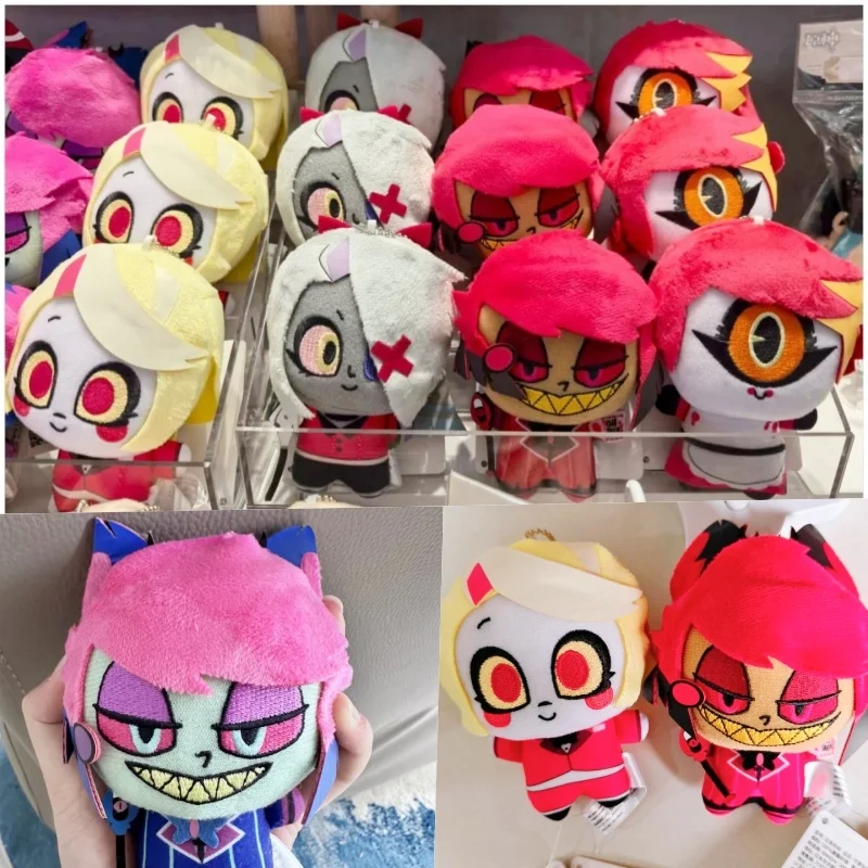 Hazbin Hotel Bandai Anime Plush Doll Pendant Vox Val Vel Ad Al Collectible Series Volume 1st 2nd 3rd 4th Vol.5 Toys Holiday Gift