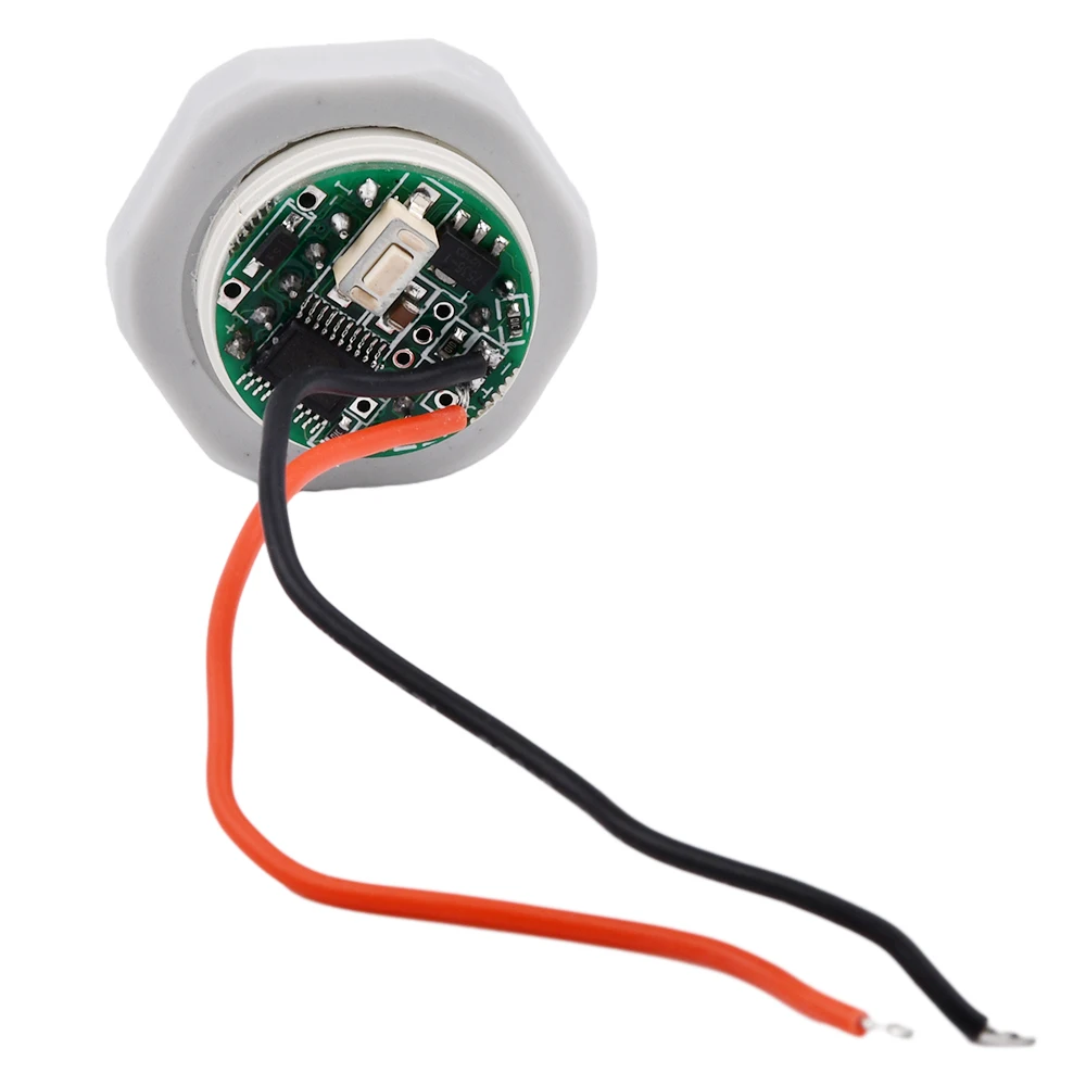Imagem -06 - Mini Rodada Impermeável Voltímetro Digital Voltage Tester 2s 3s 4s 7s Indicador de Capacidade da Bateria Vermelho Verde Azul 7.4v 12v 15v 24v