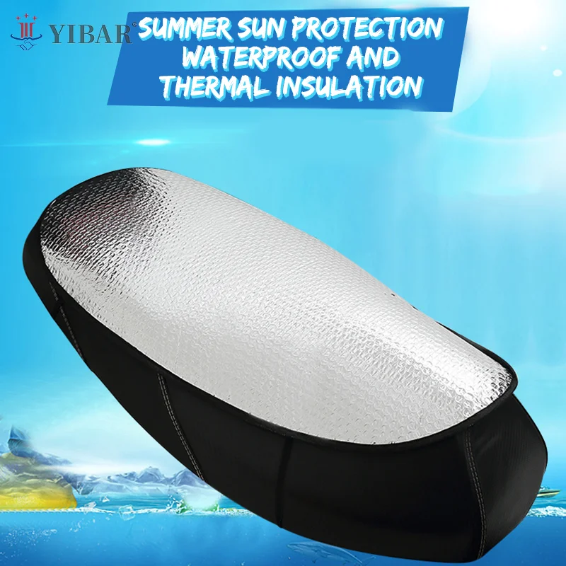 

Motorcycle Sun Protection Heat Insulation Seat Cushion Electric Vehicle Dustproof Seat Cushion Cover