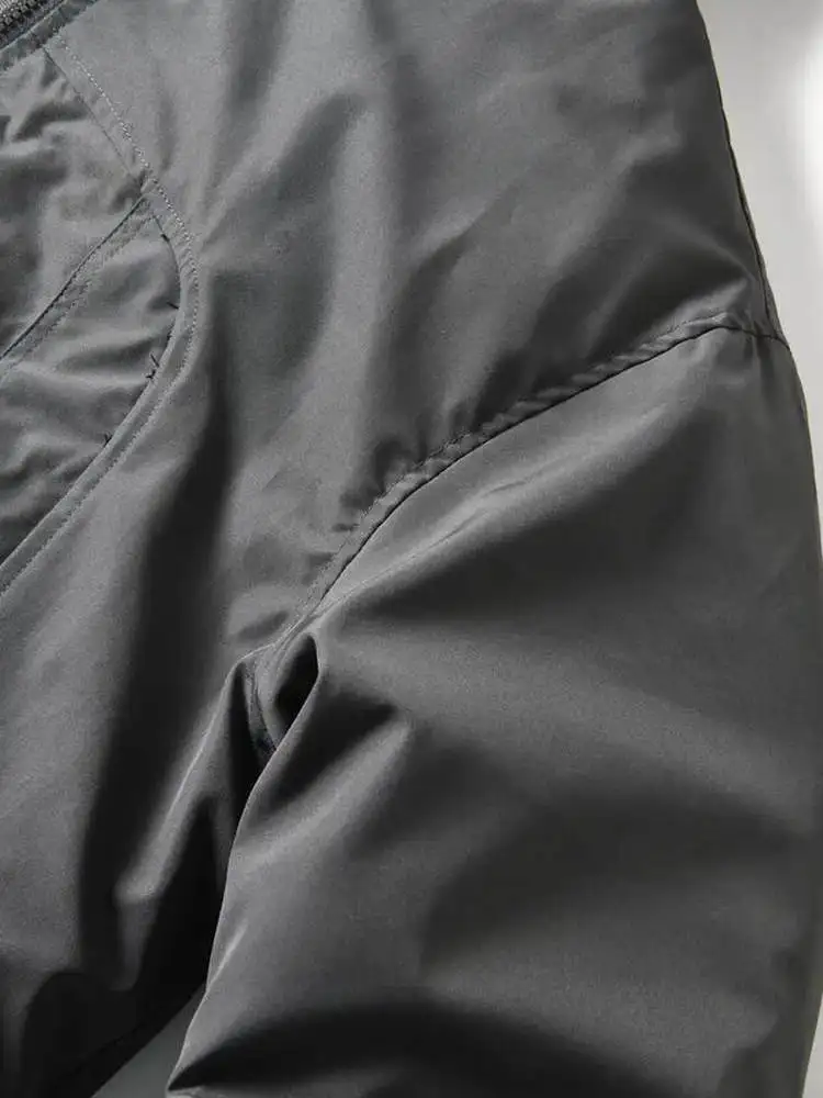 

Double-Sided Wearable Warm Cotton Jaet for Men Outdoor Workwear Hooded New Winter Poly Fiber Filled Youth Faion