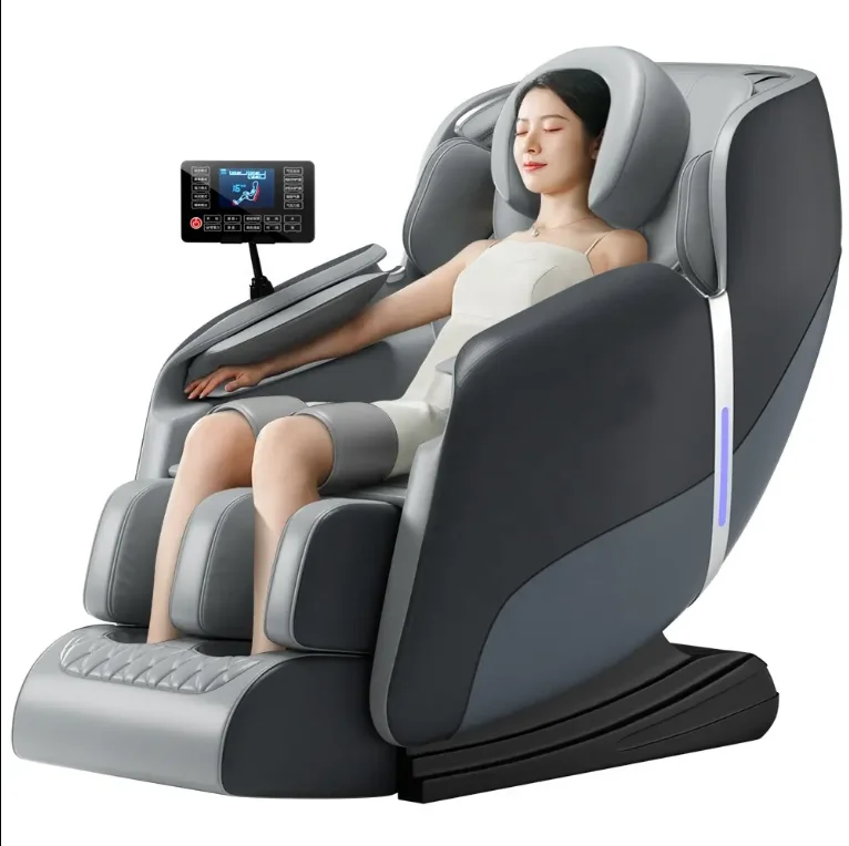 Luxurious 5D Commercial Massage Chair with Rotai Game Foot Spa for Body Application
