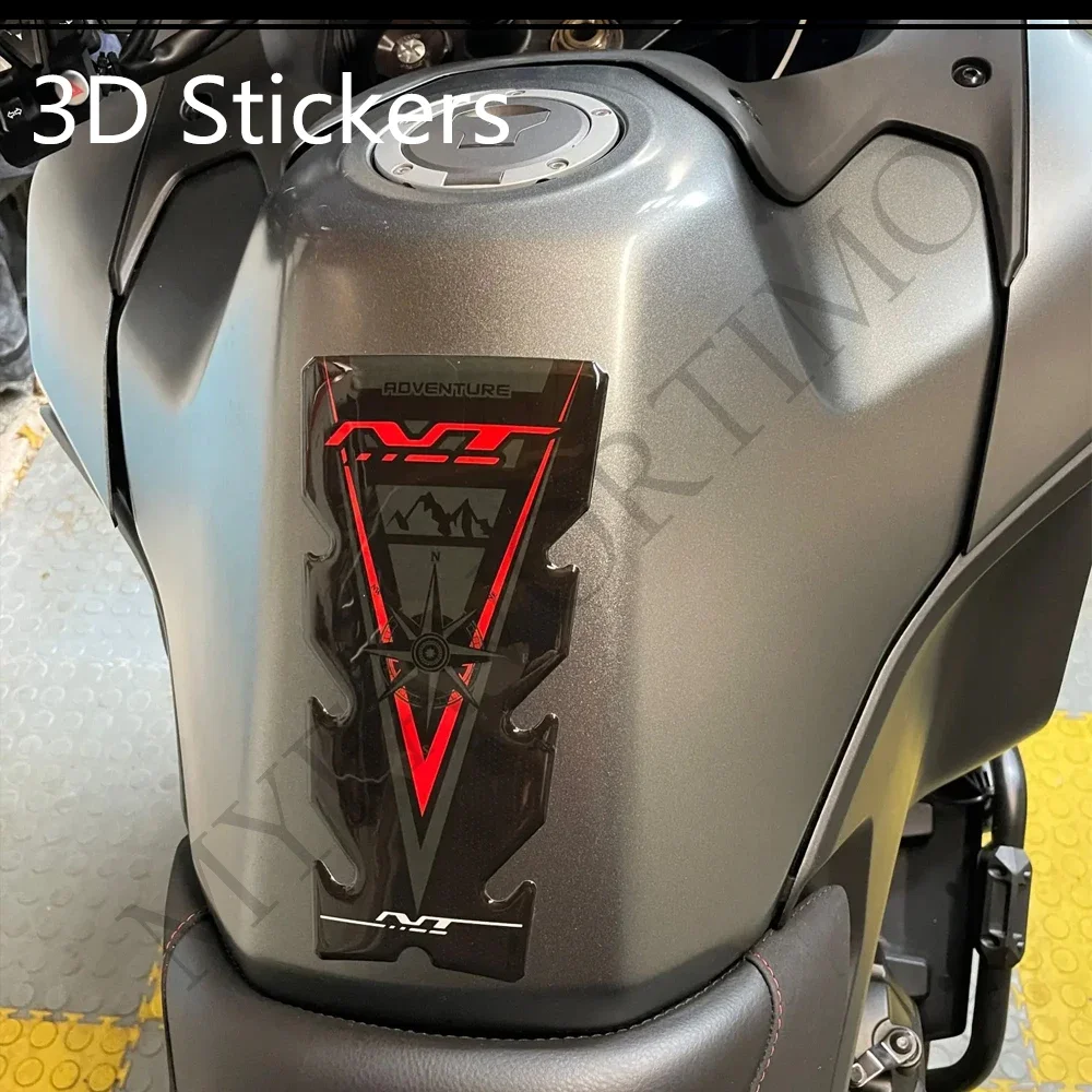 For Honda NT 650 700V 1000 1100 NT650 NT1100 Adventure Motorcycle Stickers Decals Protector Tank Pad Gas Fuel Oil Kit Knee