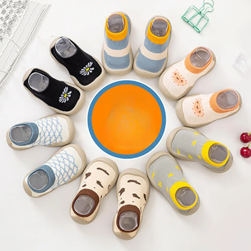 

Детские Нескользящие носки с мягкой подошвой, на весну, осень и лето