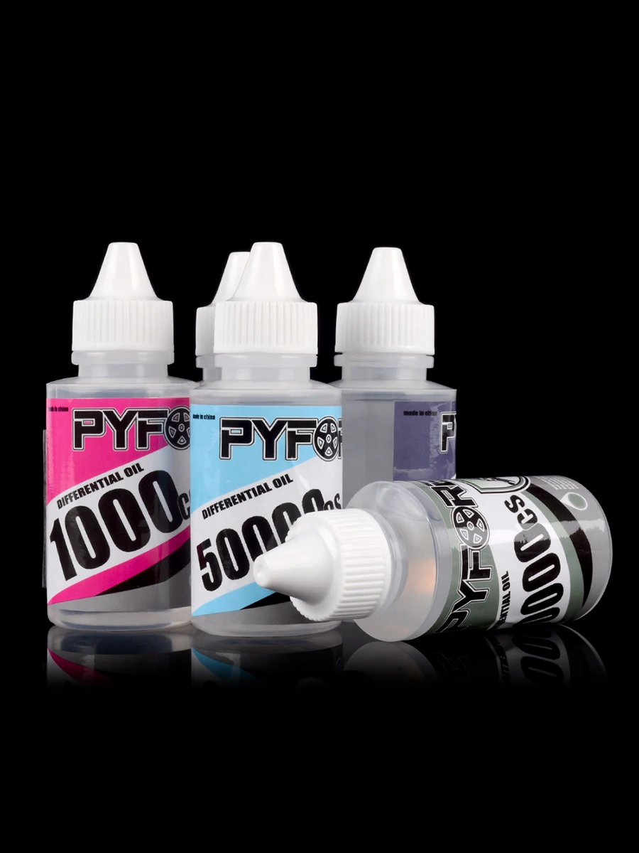PYFORE huile différentielle 60ml 1000CS 2000CS 3000CS 5000CS 6000CS 8000CS 9000CS 10000CS pour modèle de voiture RC camion Buggy sur chenilles