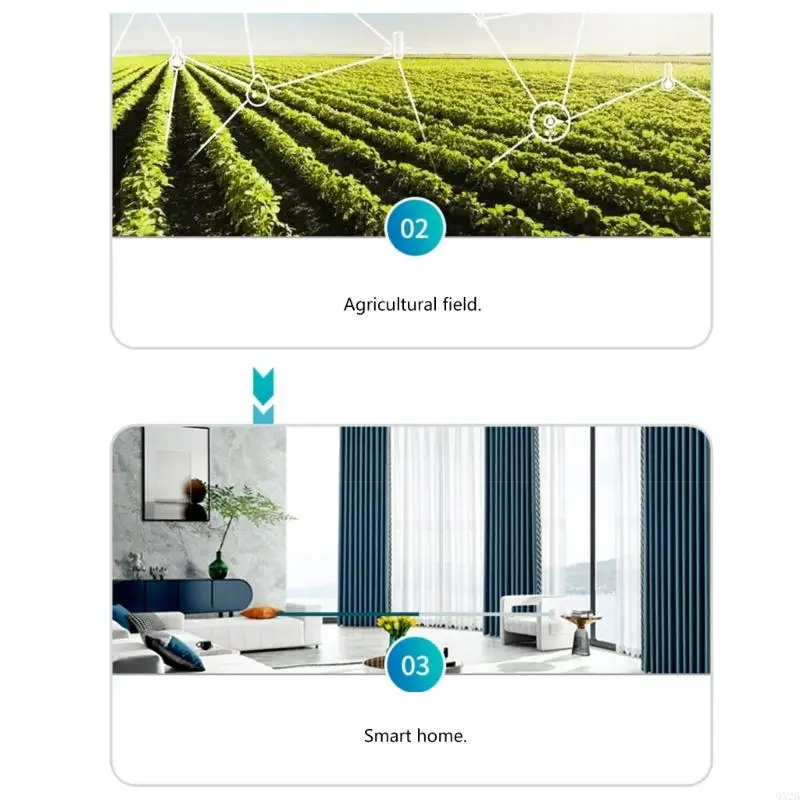 QX2B การเรียนรู้อัจฉริยะระยะไกลปุ่ม 1-4Keys เปิดประตูโรงรถ