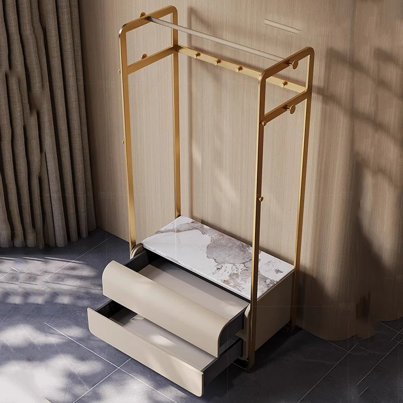 

Display Hanging Coat Racks Storage Standing Clothes Organizer Open Luxury Hotel Coat Racks Floor Arara De Roupa Trendy Furniture