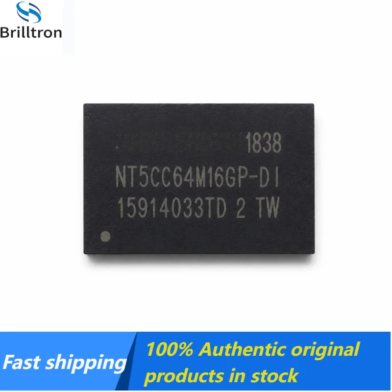 

5PCS 100% New NT5CC64M16GP-DI NT5CC128M16IP-DI NT5CC128M16JR-EK NT5CC256M16EP-EK NT5CC256M16ER-EK TF96 DDR3