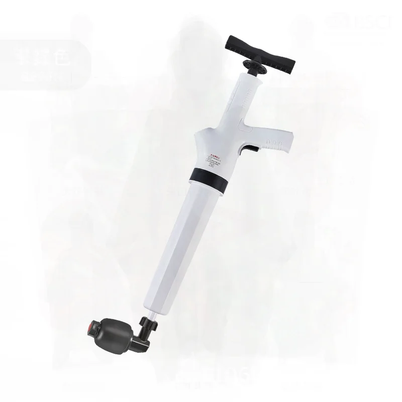 

ABS Toilet Unclogger for Clearing Sewer Squatting Clogged Toilet Pipe One Piece Gray White Manufacturer Wholesale Direct Sales