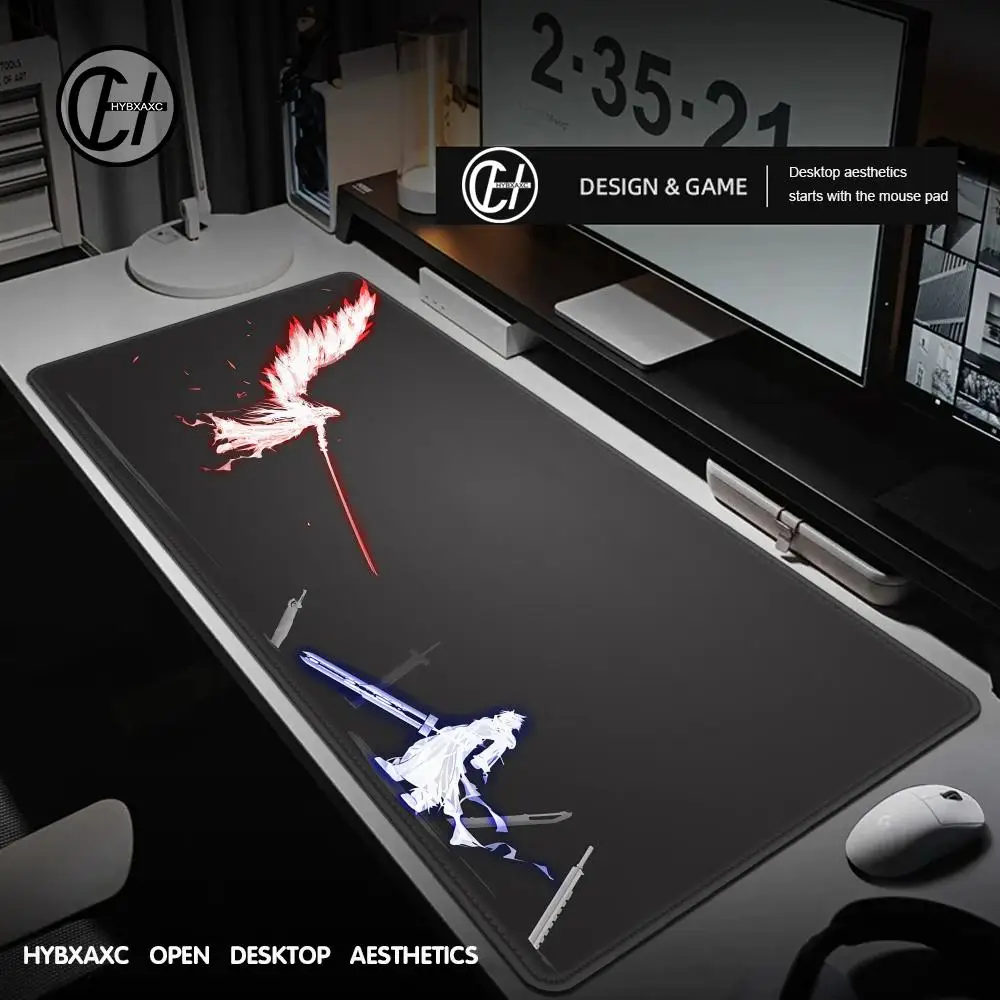 

Hot Final Fantasy Mouse Pad Gamer XL Large Handsome Character Sephiroth Mousepad XXL keyboard pad Desk Mats Office Carpet Soft