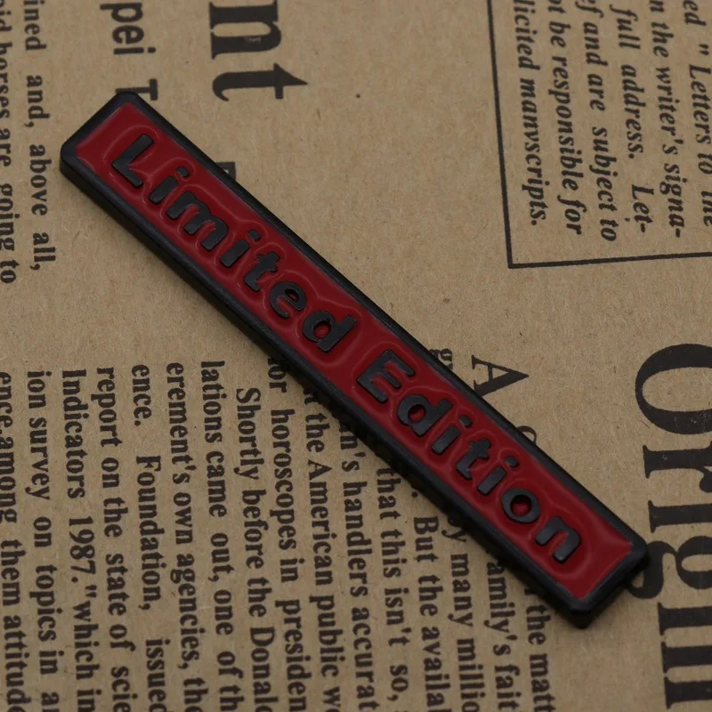 Metall-Abzeichen in limitierter Auflage, 3D-Aufkleber, Auto-Styling-Logo, Dekoration, Außen-Aufkleber, Motorrad-Karosserie-Aufkleber, Autozubehör – Detail 5