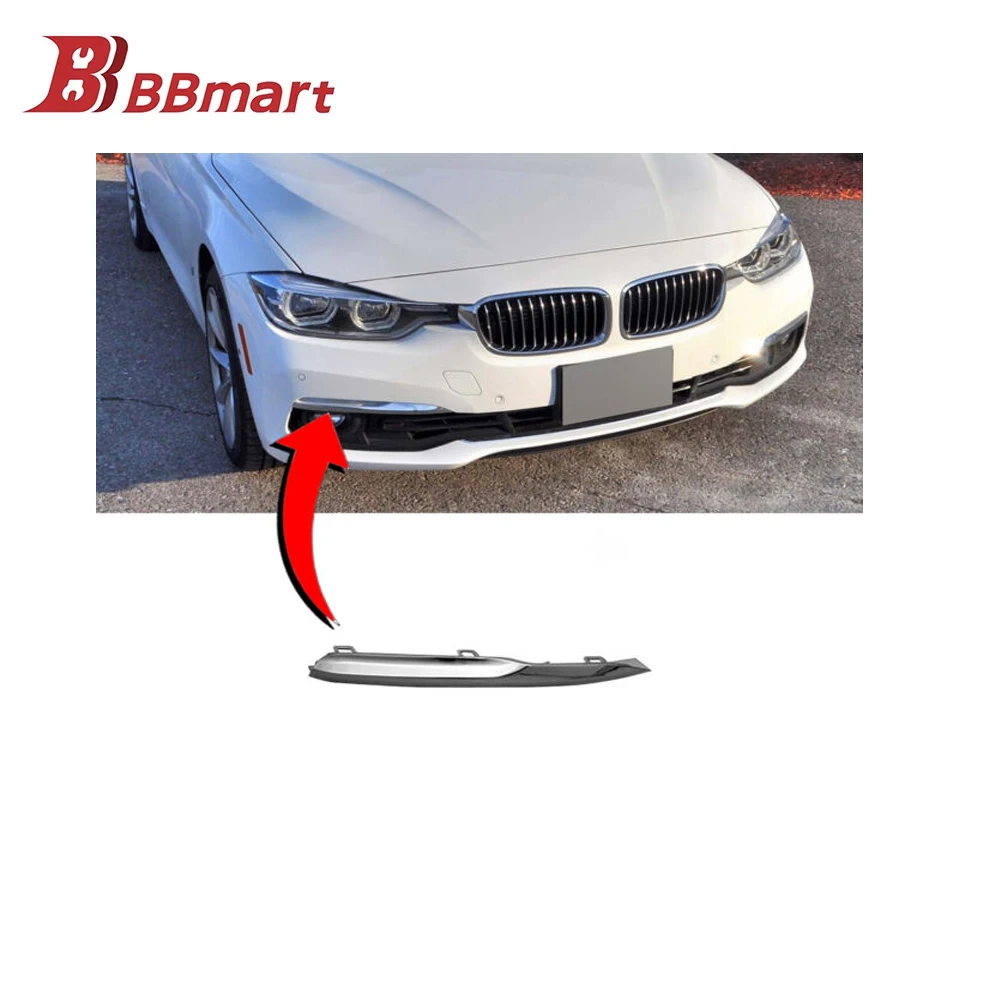 

51117396842 BBmart Auto arts 1pcs Front Bumper Fog Light Grill Trim Left For BMW F30 F31 F80 316i 328i 320i 318i Car Accessories