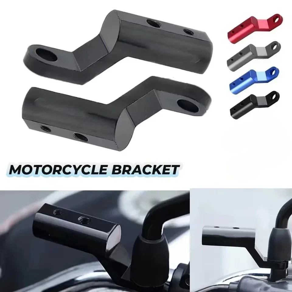Hochwertige Universal-Adapterhalterung für Rückspiegel, Motorradzubehör, Halterung für Triumph, Suzuki, Kawasaki – Detail 4