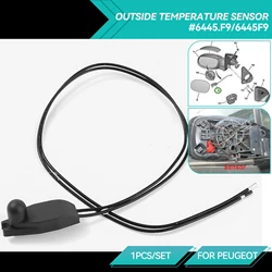 Outside Exterior Ambinet Temperature Sensor 6445.F9 Fit for Citroen C3 C4 Peugeot 307 308 406 407 607 2008 Renault Fiat 6445F9