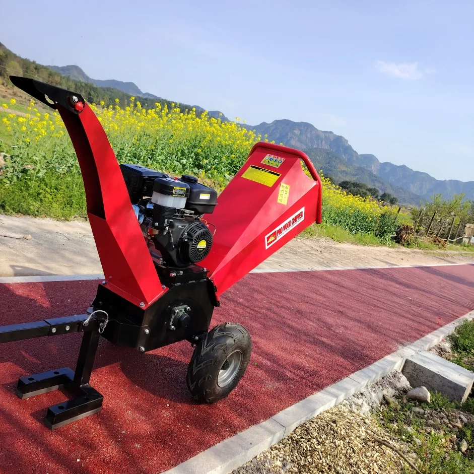 Trituradora de Madera Industrial Personalizada de 15 HP, Trituradoras de Madera para Jardín Estables para Trabajos Continuos
