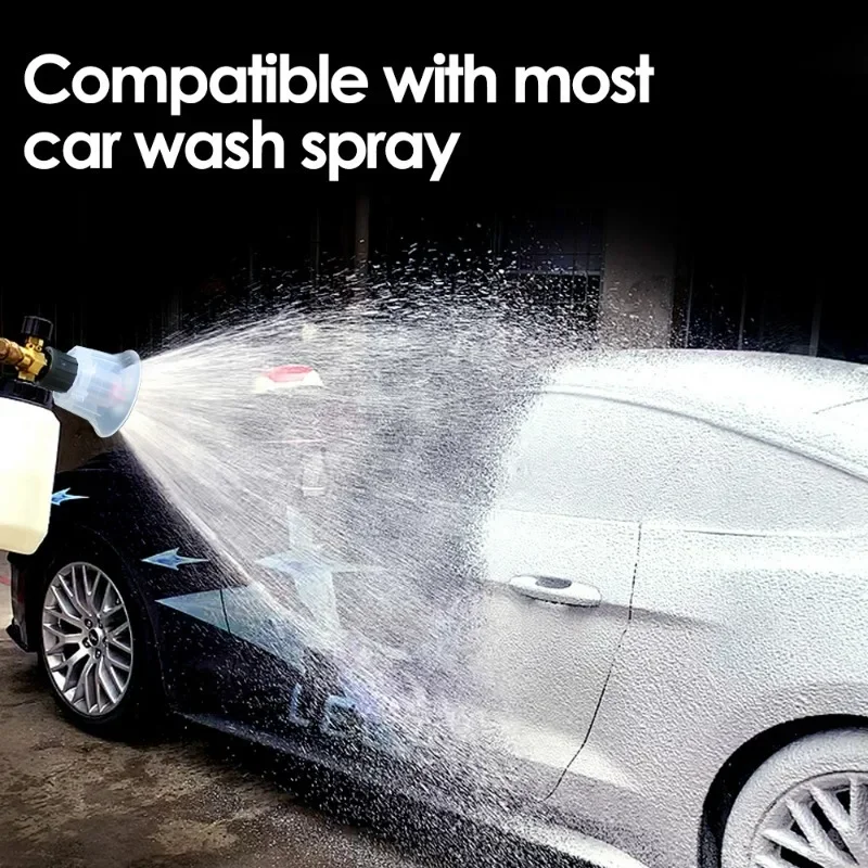 4/2Pcs 16mm Foam Nozzle Car Wash Foam Spray Nozzle Windscreen Fan Foam Nozzle Internal Thread Car Wash Water Gun Nozzles