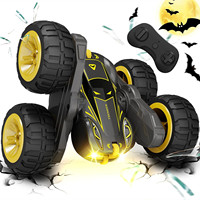 Sinovan Remote Control Car for Kids, 2.4GHz RC Car with Type-C Charging, 4WD Double Sided 360° Rotates&Flips RC Stunt Car Toys