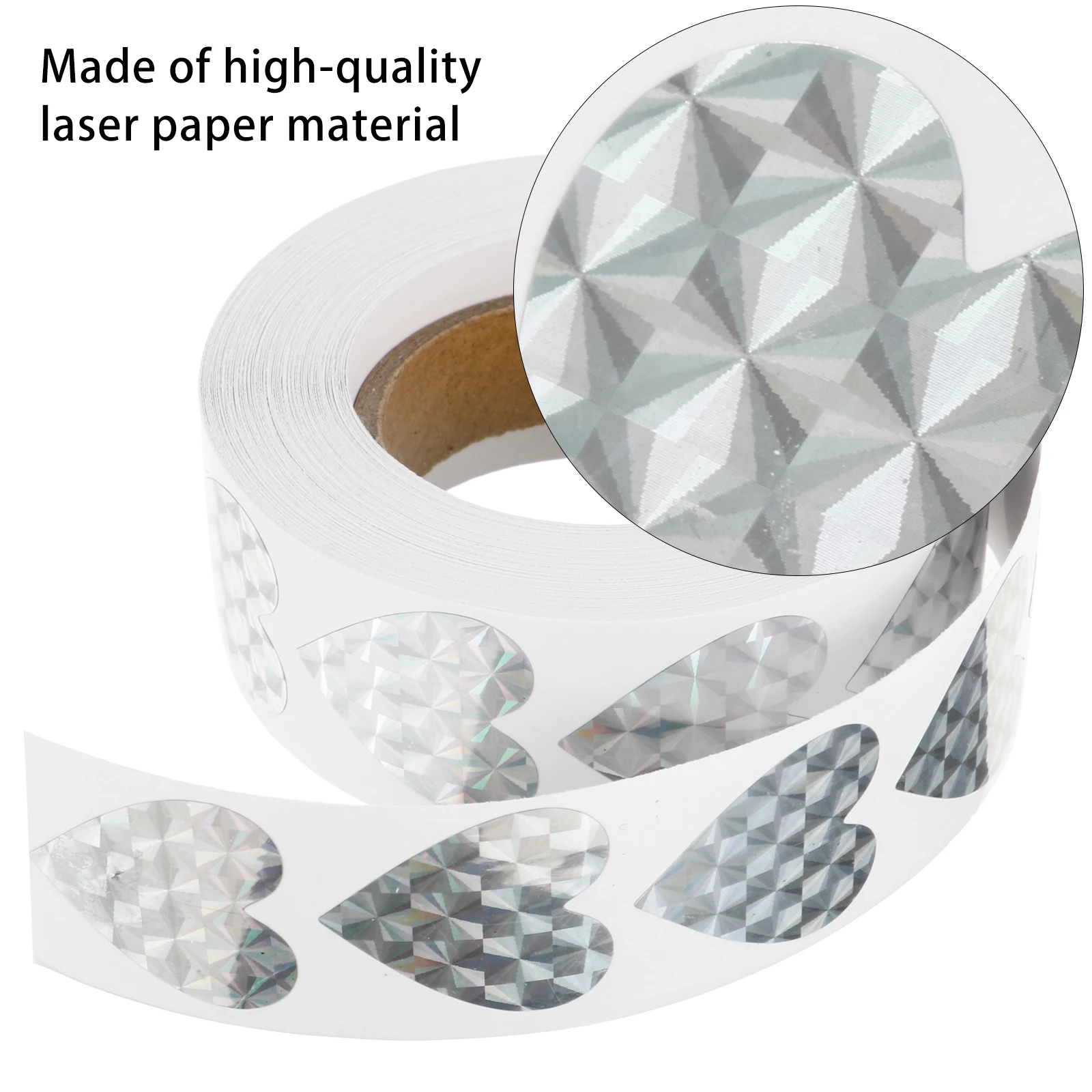 

Heart Shaped Sealing Stickers Environmentally Friendly Gift Wrapping Paper Tags Adhesive Labels DIY Craft Decorations Self
