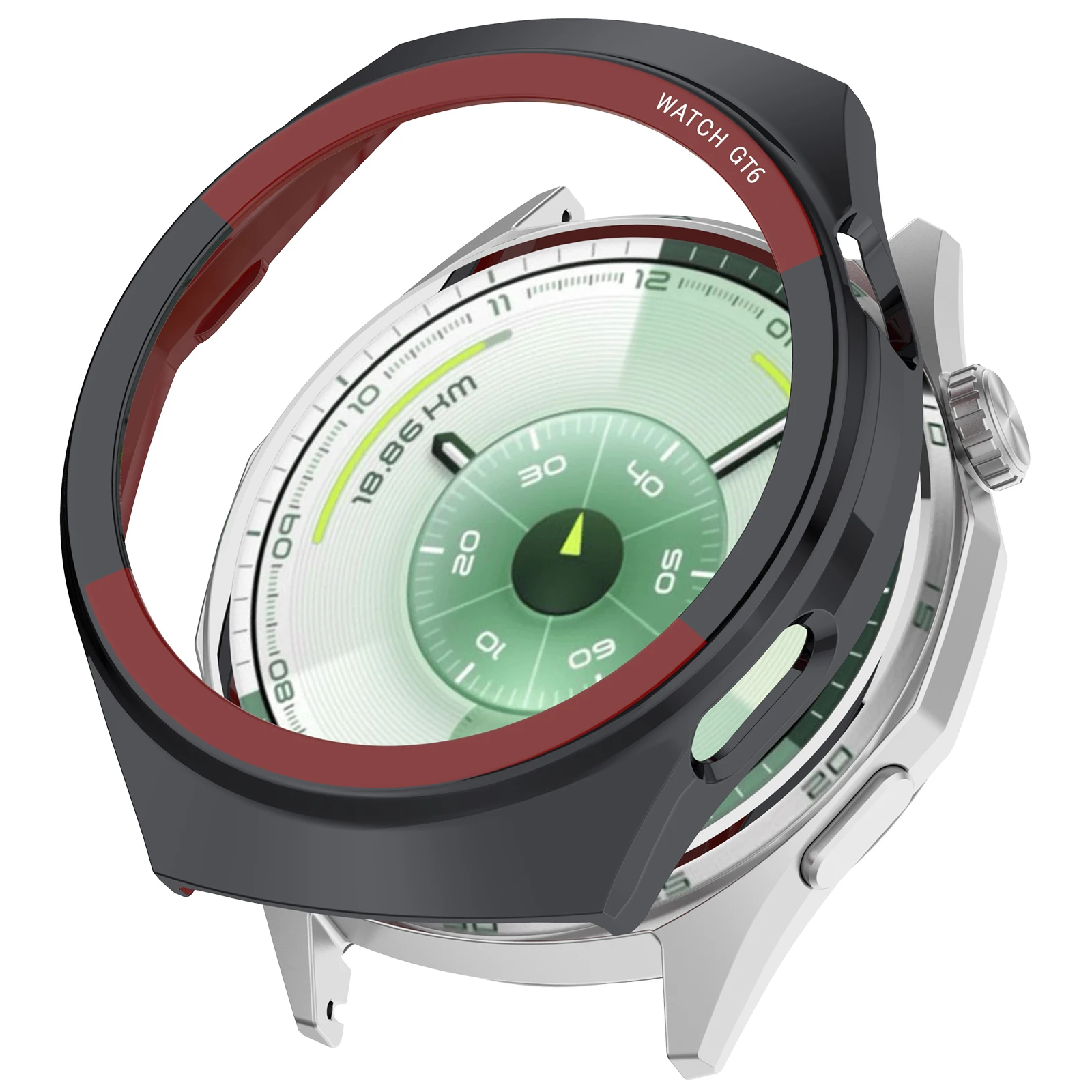 

For Huawei Watch GT 6 46mm Protective Case Hard PC Smart Watch Transfer Case Cover