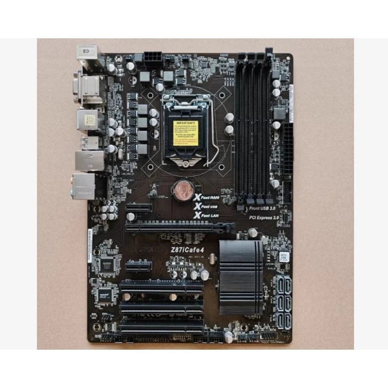 Used For ASRock Z87iCafe4 LGA1150 DDR3 Desktop Motherboard