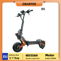 OBARTER D5 Electric Scooter Adult 12 Inch Tires E-Scooter for Men 5000W 48V 35 AH Foldable City EScooter