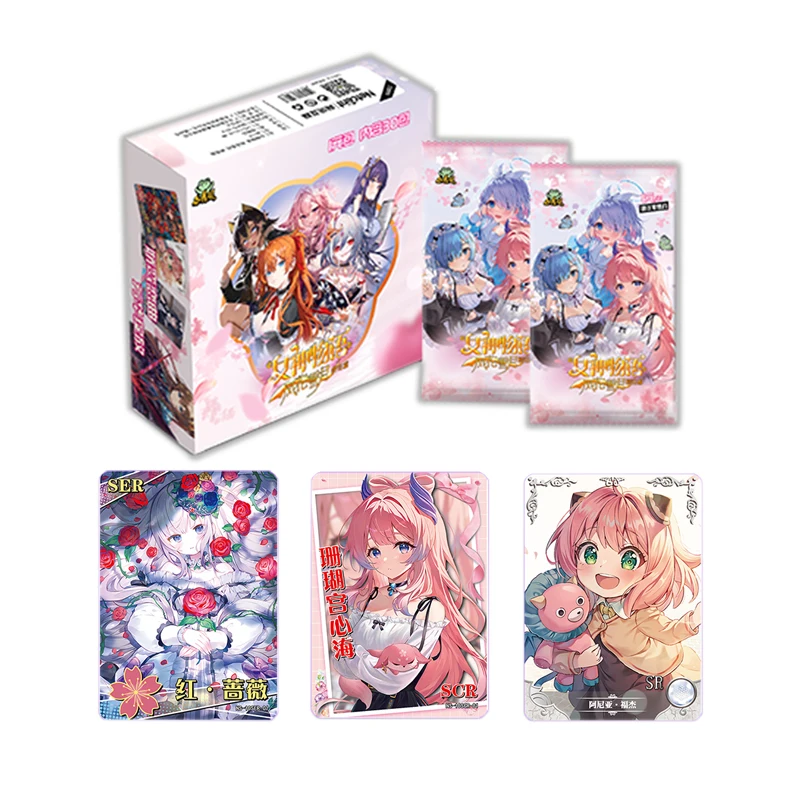 

Wholesales Goddess Story Collection Cards 1m10 Booster Box Case Rare Bikini Anime Cards