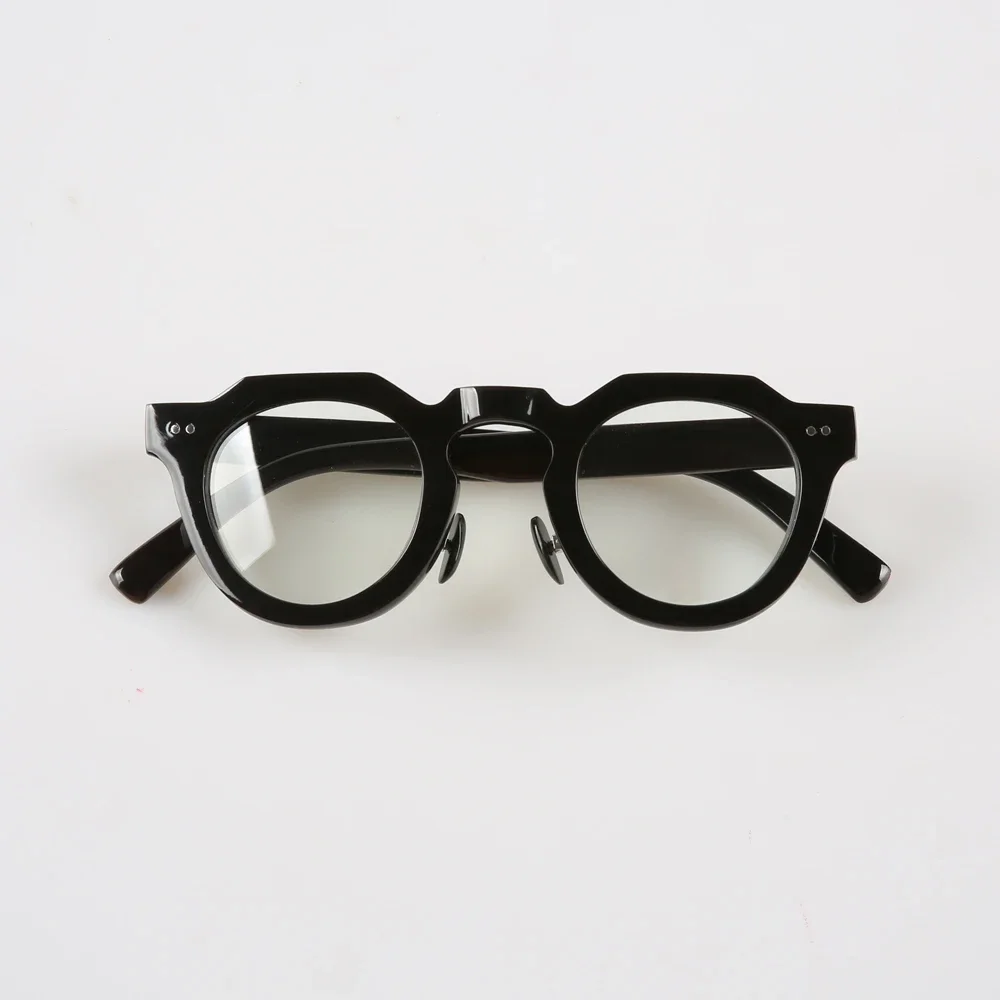 Eyeglass Frames Unique Vinatge Handmade Buffalo Horn Reading Prescription Women's Man Glasses Frame Classic Eyewear Optical