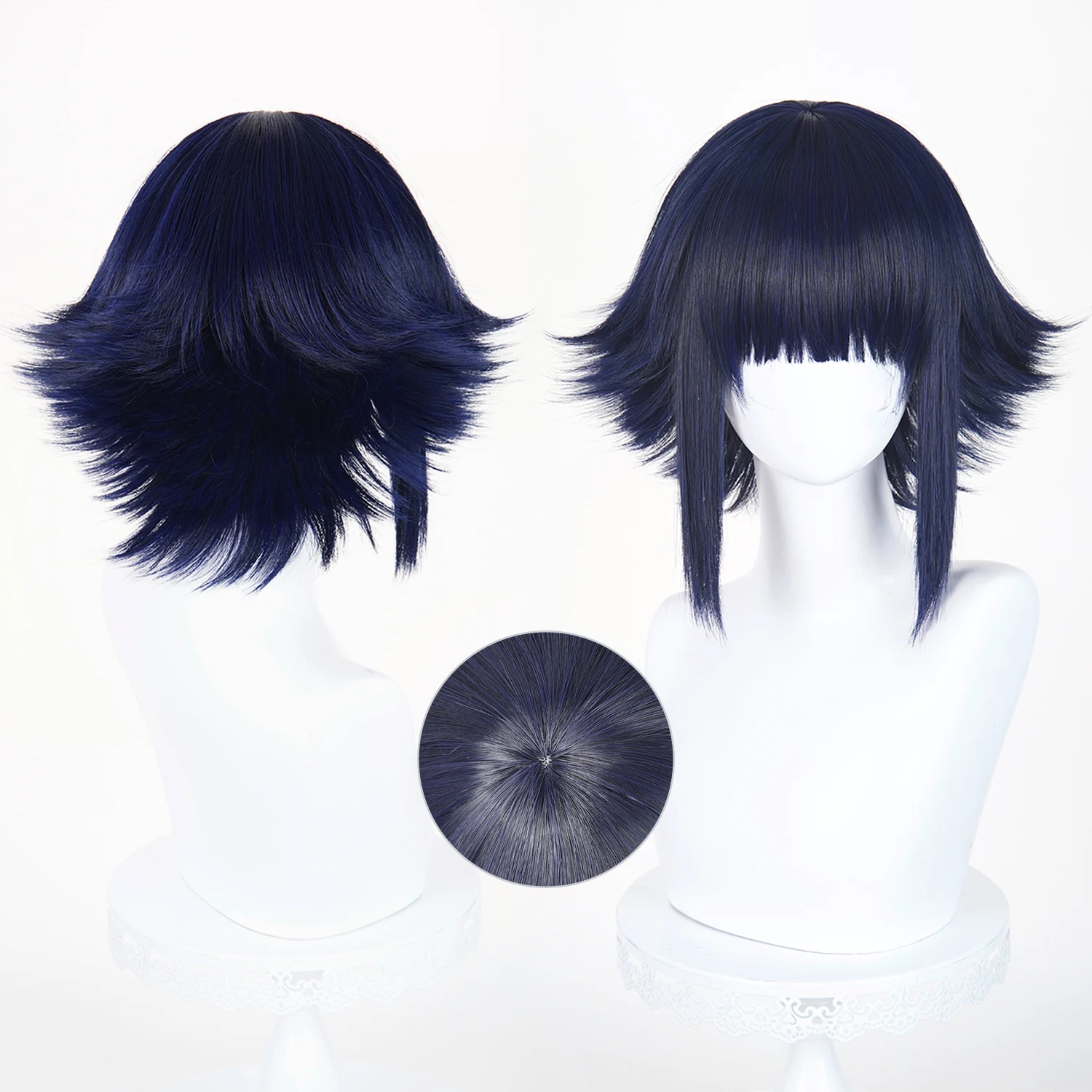 Peruka do cosplayu Hinata Hyug – Anime Cosplay Blue Hair recenzja i cena