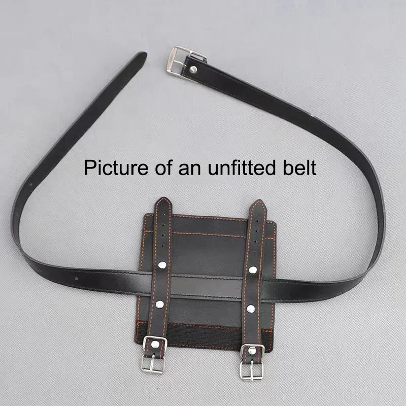 Cosplay Anime Katanas Sword Fixed PU Leather Lanyard Scabbard Bamboo Sword Belt 1/2/3 Tier Belt Set Anime Merchandise Ltem Belt