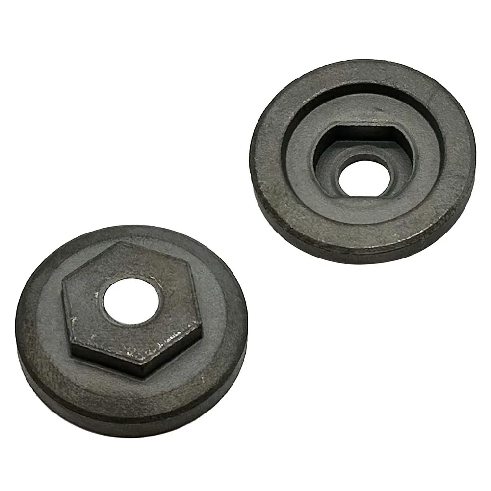 Pressing Plate Machine Grinders Flange Nut Plate Marble Plate Tools 2Pcs Flange Nut High Quality Machine Plate