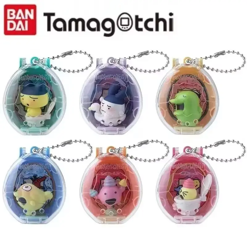 Bandai Tamagotchi Collectibles V1 V2 V3 V4 Paradise Vol.1 Blind Box Figure Poop/Hobby/AngelSnack Time Bean Doll Pendant Toy Gift view 4