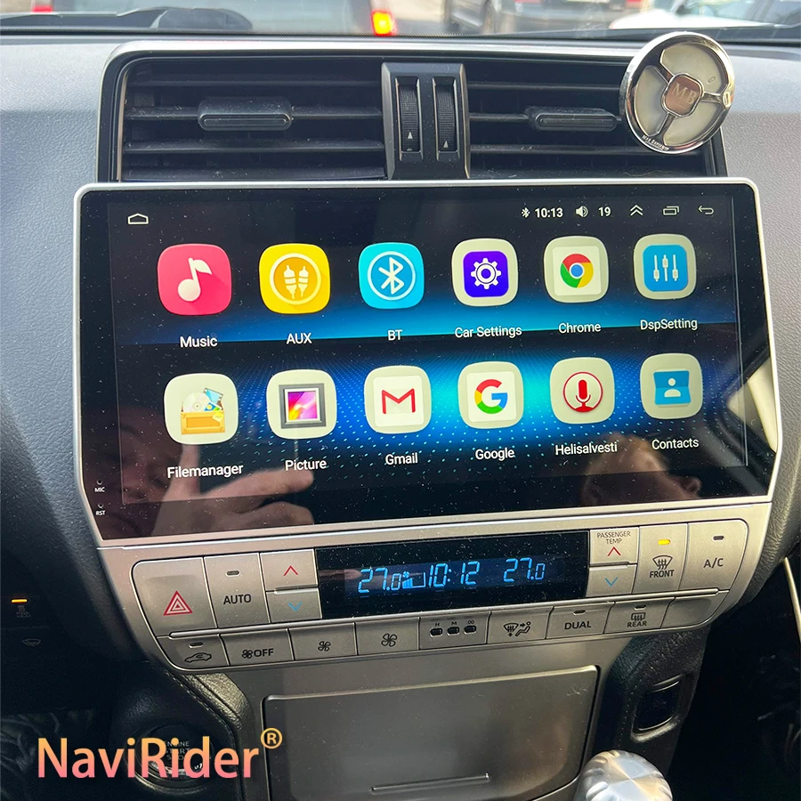 

12.3Inch Car Android 13 Radio Screen For Toyota Prado 2021 2019 2020 CarPlay 2Din Autoradio GPS Stereo Multimedia Video Player