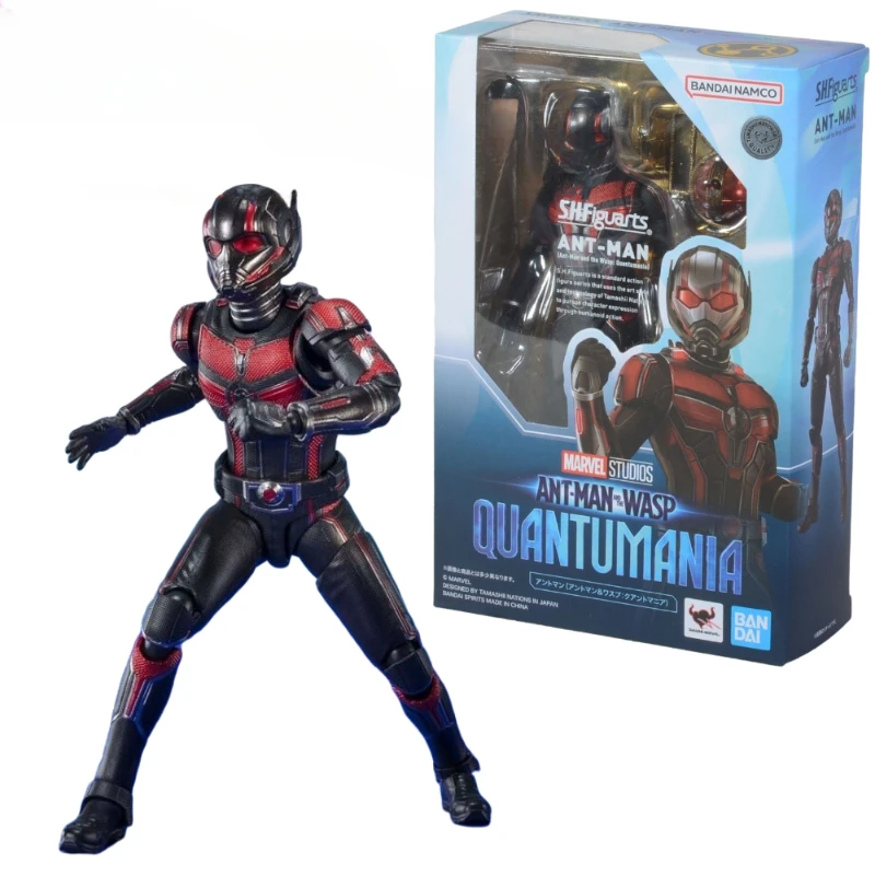 Ant-Man & Wasp:Quantomania Originality Anime Shf Ant-Man Action Figure Desktop model ornaments Collectible Toy Surprise Gifts