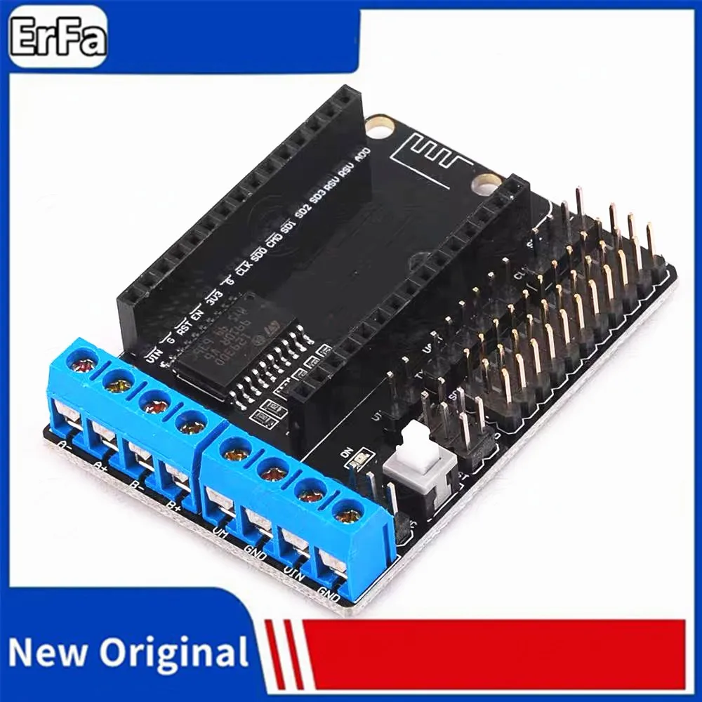 ESP8266 Module WiFi Motor Drive expansion board  L293D 12E  ESP12ELua Internet of things smart car