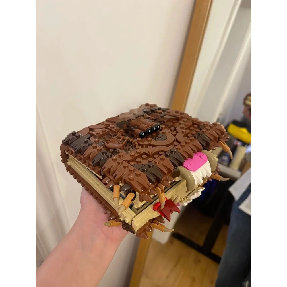 Monsters Model Building Block Set Creative Monster Book Compatible With Legoed Particles Suitable For Christmas Gifts 76449